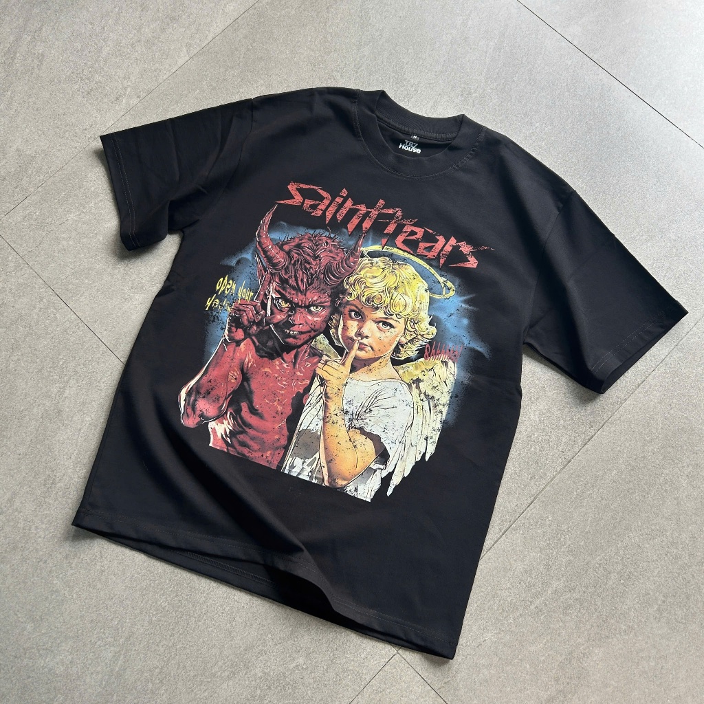 Áo thun oversize Saint Tears | BigBuy360 - bigbuy360.vn