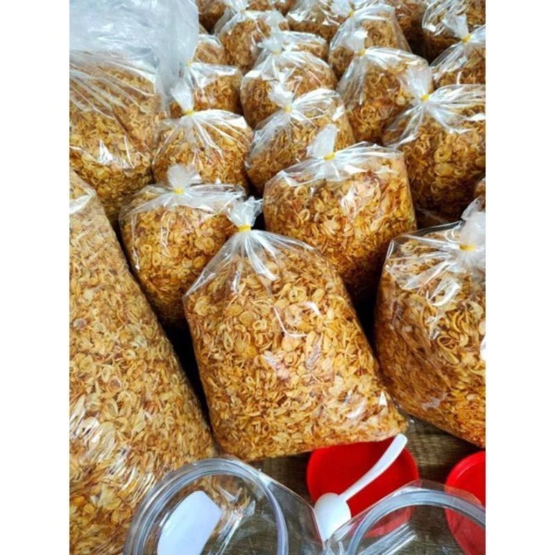 Hành khô phi giòn 1kg, hành ta nhà làm đặc sản kinh môn hải dương
