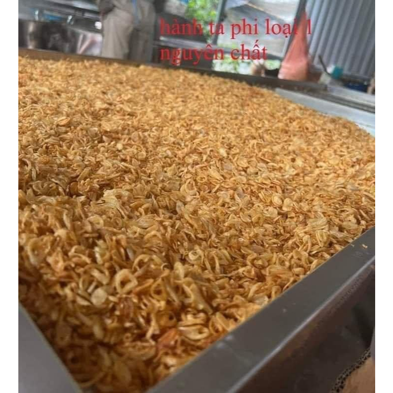 Hành khô phi giòn 1kg, hành ta nhà làm đặc sản kinh môn hải dương