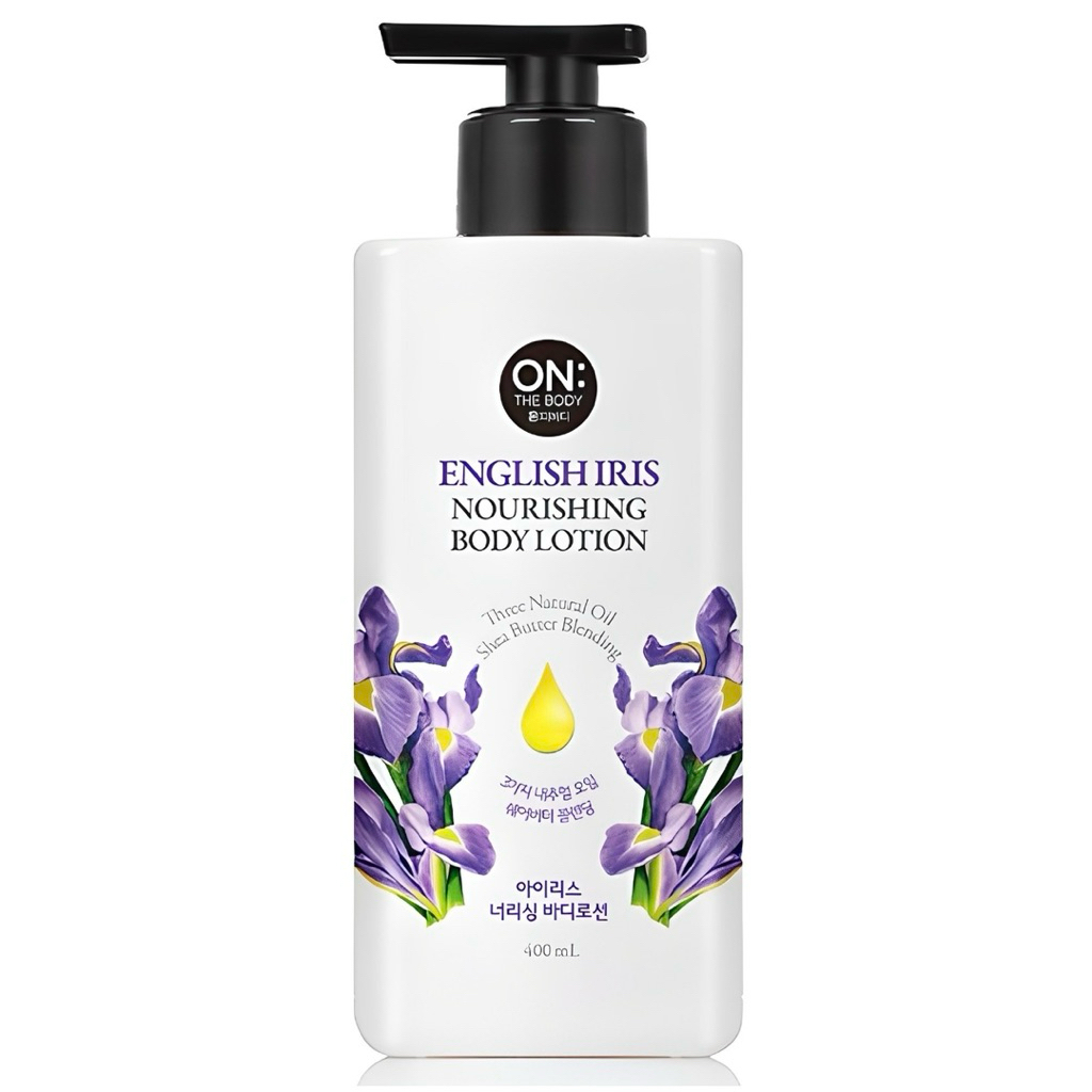 Sữa Dưỡng Thể Toàn Thân [On The Body] Hương Hoa Anh Đào/ IIris| Dưỡng Ẩm Mềm Mịn Da 400ml