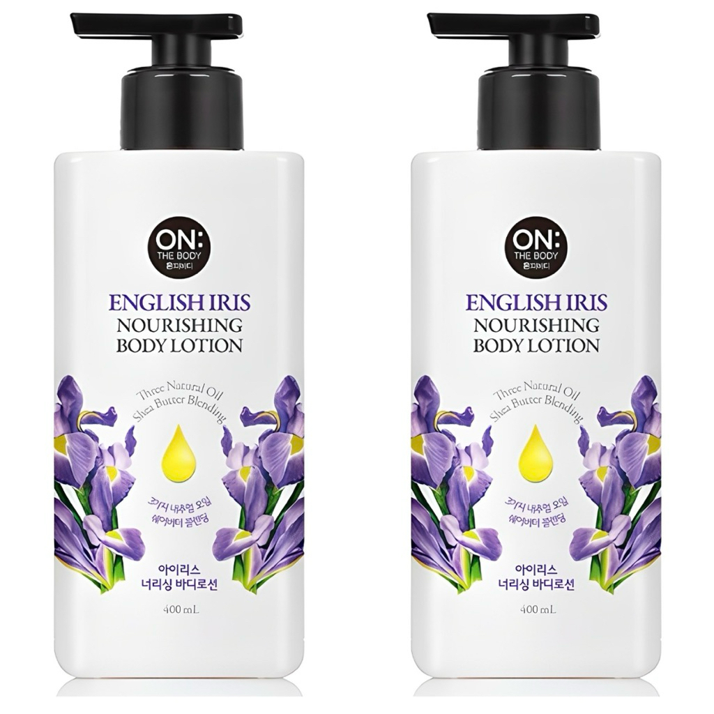 Sữa Dưỡng Thể Toàn Thân [On The Body] Hương Hoa Anh Đào/ IIris| Dưỡng Ẩm Mềm Mịn Da 400ml