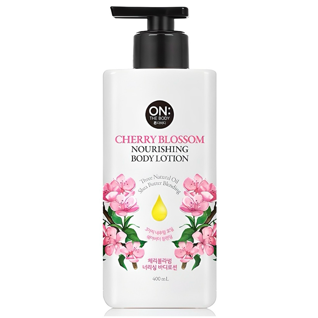 Sữa Dưỡng Thể Toàn Thân [On The Body] Hương Hoa Anh Đào/ IIris| Dưỡng Ẩm Mềm Mịn Da 400ml