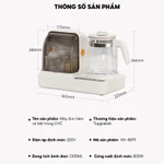 ( BẢN NÂNG CẤP ) Máy đun hâm pha sữa và sấy khô tiệt trùng UVC cao cấp 8879 TopGiaKids đa chức năng — ảnh 7
