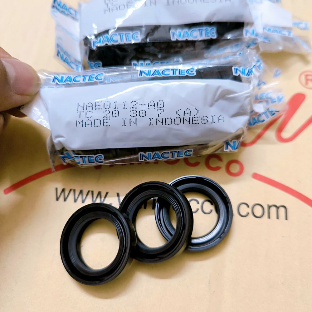 Phớt láp nhỏ 20*30*6 Nactec Lắp đa số xe Piagio Phớt láp bên côn ...