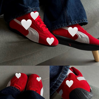 Giày thời trang bigsize nam nữ đế bệt dáng thể thao cổ thấp Pu màu đỏ red trắng êm nhẹ cao cấp, sneaker thời trang hot