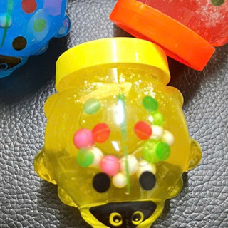 Slime hũ slime có kim tuyến,nhiều hình có chamr xốp loại đẹp không dính tay