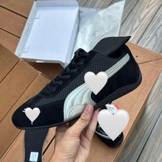 Giày thể thao đế bệt bigsize nam nữ cổ thấp mùa hè spee_d màu đen kẻ trắng êm nhẹ cao cấp, sneaker thời trang hottrend