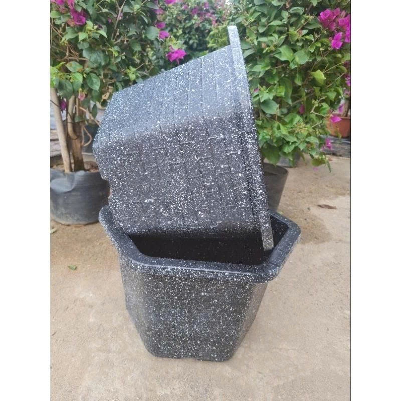 combo 5 chậu nhựa thông cây FA480 cao 25 cm x rộng 40cm