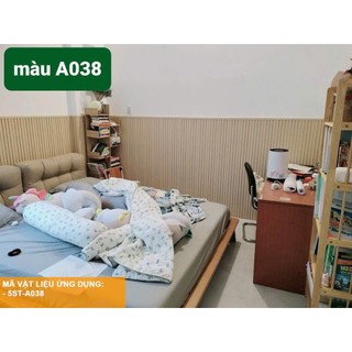 Tấm ốp tường lam sóng 4 song thấp ( Dài 70cm * Rộng 15cm ) có nhận thi Công