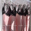 HT136 Váy ngủ sexy phối ren xẻ v1 cổ yếm kèm ĐỆM LÓT, đồ ngủ lụa hở lưng gợi cảm HT136