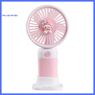 Quạt sấy mi cầm tay tích điện,có đế để bàn, Quạt Sạc USB, Quạt Mini tích điện_Quạt thổi mi_Quạt Làm Mát Nhỏ Ngọn Mang Đi