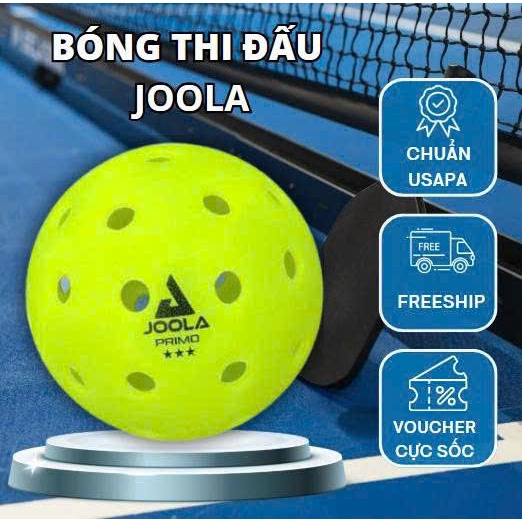 Bóng Pickleball Joola 40 lỗ tiêu chuẩn thi đấu với độ nảy ổn định và độ bền cao