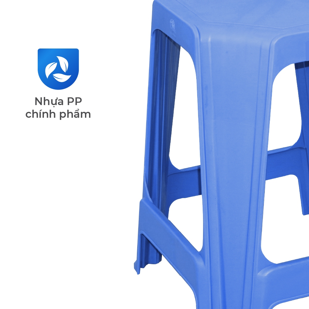 Ghế nhựa cao Jumbo QUI PHÚC, combo 4,6,10 ghế, chống trượt an toàn, chắc chắn, thiết kế hiện đại