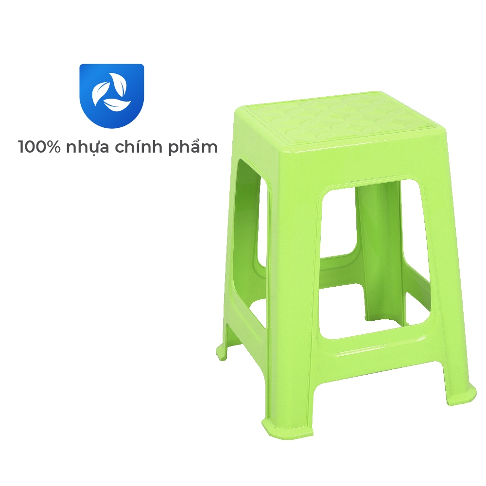 Ghế nhựa cao Seoul QUI PHÚC, combo 4,6,10 ghế, tiện lợi, đa năng, chắc chắn, an toàn, chống trượt