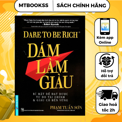 Sách - Dám Làm Giàu Phạm Tuấn Sơn - First News