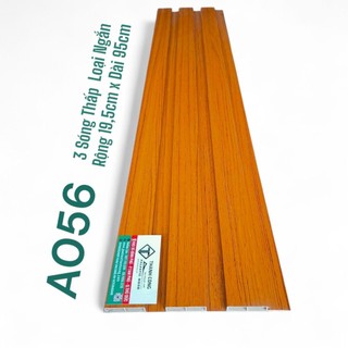 Tấm Ốp Tường Lam 3 Sóng Thấp Loại ngắn ( Dài 95cm rộng 19cm) có nhận thi công
