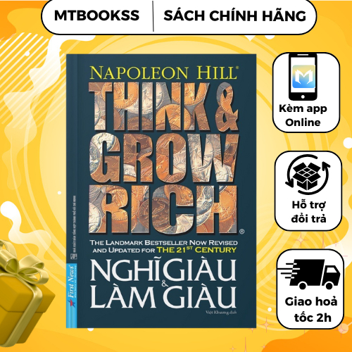 Sách - Nghĩ Giàu Và Làm Giàu (khổ nhỏ) - First New
