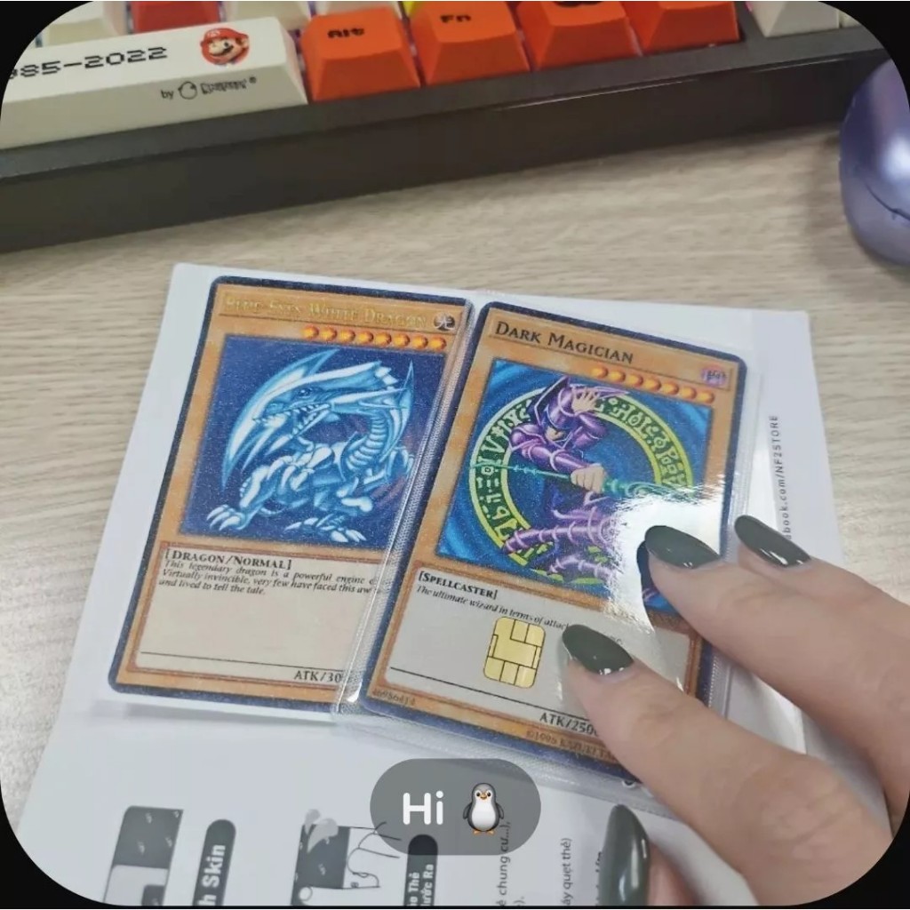 Miếng Dán Trang Trí BÀI YUGIOH - Decal Sticker Thẻ ATM (Thẻ Chung Cư, Thẻ Xe, Debit, Credit) NF2