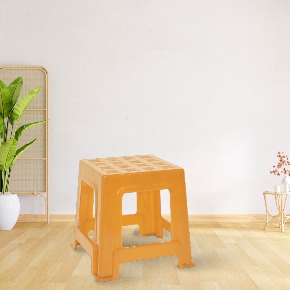 Ghế nhựa trung Super QUI PHÚC, combo 2,4,6 ghế, chân chống trượt, chắc chắn, chống kẹt, dùng cho trường học