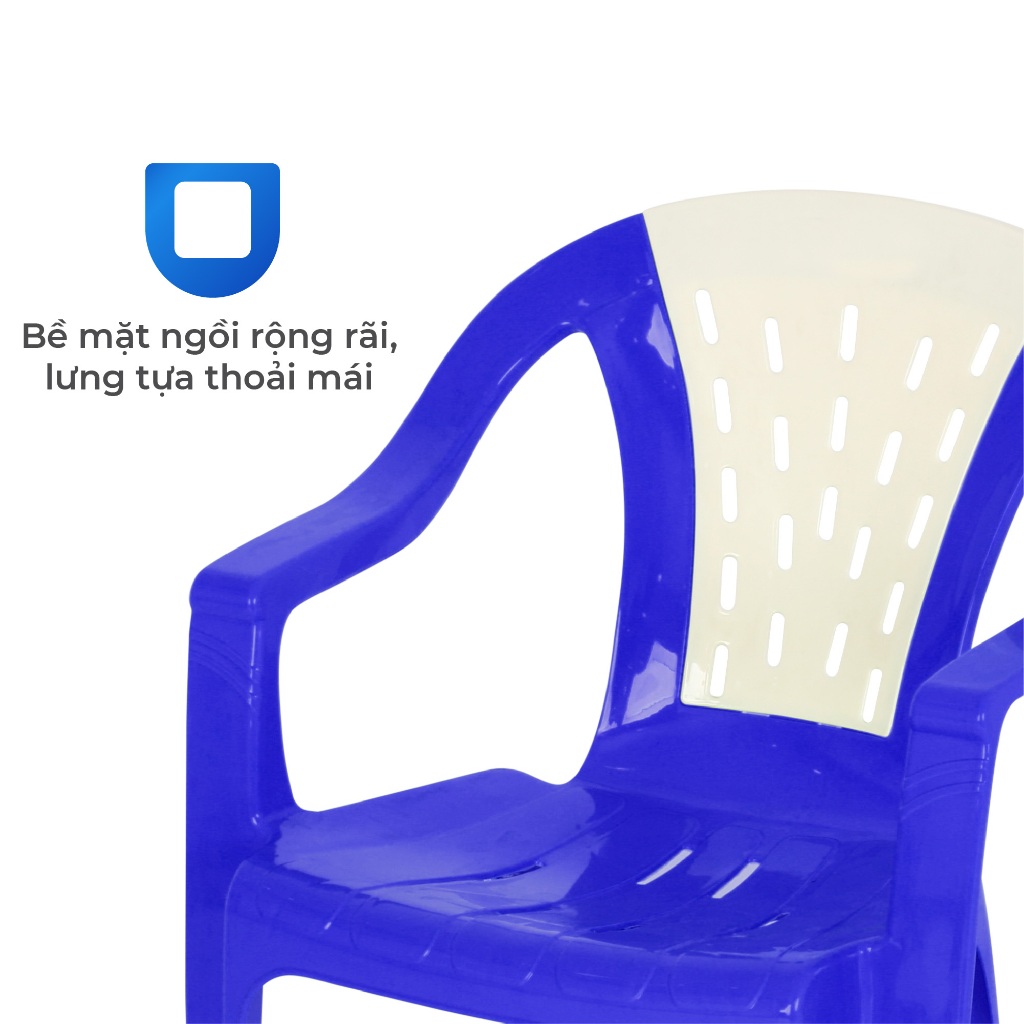 Ghế nhựa tựa lưng Eva QUI PHÚC, combo 4,6,10 ghế, chắc chắn, an toàn, chống trượt, ghế ngồi thoải mái, chịu lực 80kg