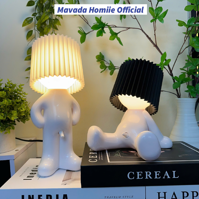 Đèn Ngủ Cậu Bé Nhút Nhát NEW 2026(SHY BOY LED),Đèn Decor Trang Trí Ngộ Nghĩnh,Quà Tặng Dễ Thương