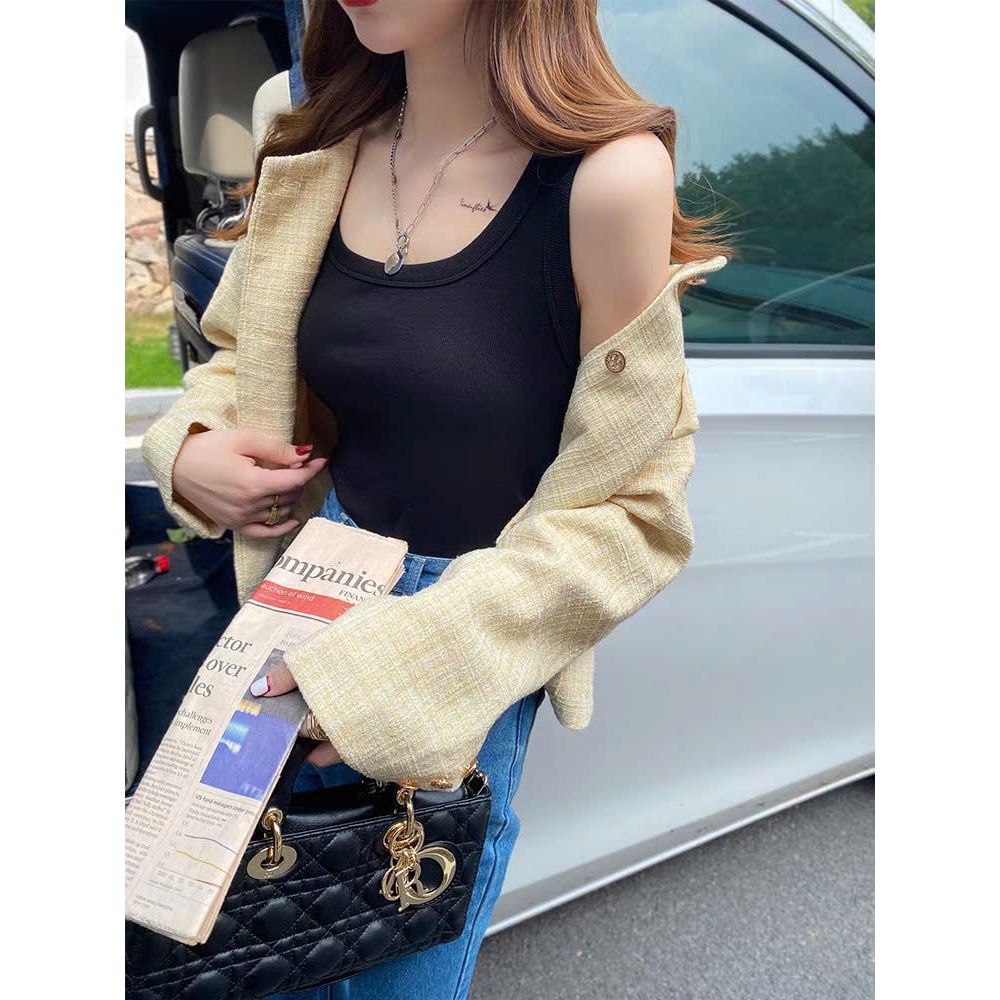 Áo tank top ôm body nữ ZynD - Áo 3 lỗ viền áo dày cổ vuông phối đồ cực đẹp cho mùa hè 2025 - AT-M53