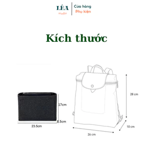 Lót BALO Nỉ LC Đứng Form Chia Ngăn Tiện Lợi