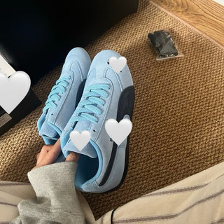 Giày thời trang đế bệt bigsize nam nữ cổ thấp màu xanh dương baby êm nhẹ , sneaker thoeif trang dánh thể thao cao cấp