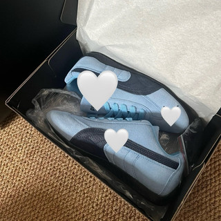 Giày thời trang đế bệt bigsize nam nữ cổ thấp màu xanh dương baby êm nhẹ , sneaker thoeif trang dánh thể thao cao cấp