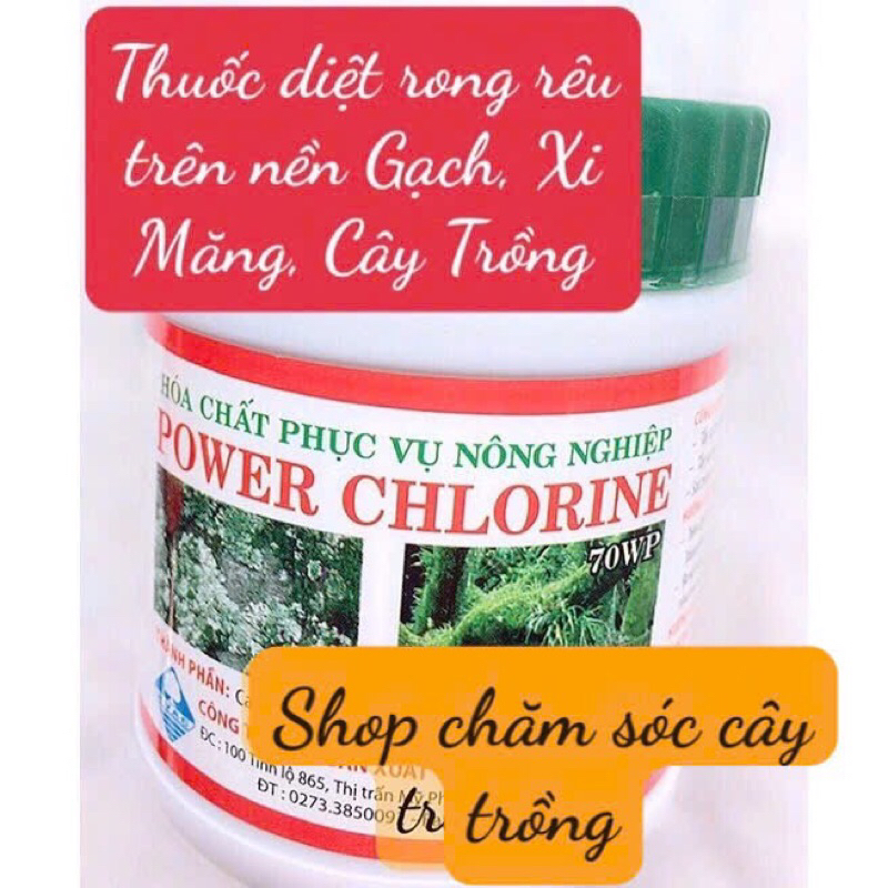 Hủ 300gr Chất tẩy sạch rong rêu trên cây trồng - sân gạch- tường nhà ...