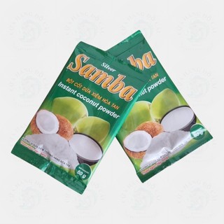 Bột Cốt Dừa Xiêm Hoà Tan SAMBA 50g Dùng Trong Câu Cá