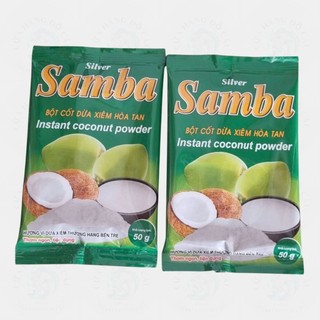 Bột Cốt Dừa Xiêm Hoà Tan SAMBA 50g Dùng Trong Câu Cá