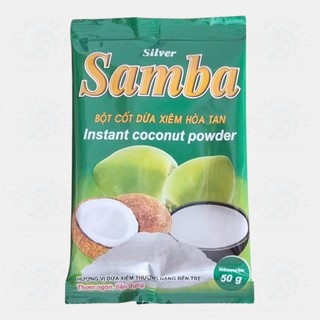 Bột Cốt Dừa Xiêm Hoà Tan SAMBA 50g Dùng Trong Câu Cá