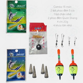 Bộ COMBO Bộ Phụ Kiện Câu Cá 13 Món