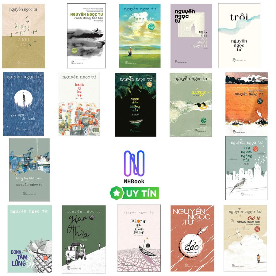 Sách - Combo 17 cuốn của tác giả Nguyễn Ngọc Tư - NXB Trẻ - NHBook