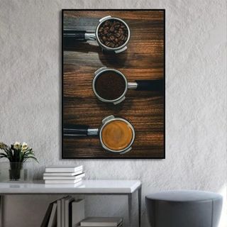 Tranh Canvas Treo Tường Chủ Đề Cafe BH107 - Tranh Decor Trang Trí Quán Cà Phê, Coffe, Quán Nước Cao Cấp, Sắc Nét