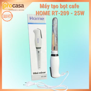 Máy đánh tạo bọt cà phê HOME RT-209 - công suất 25W - dùng điện 220V và phụ kiện đầu đánh