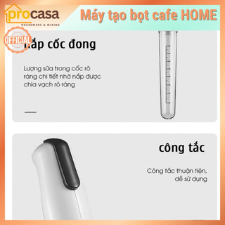 Máy đánh tạo bọt cà phê HOME RT-209 - công suất 25W - dùng điện 220V và phụ kiện đầu đánh