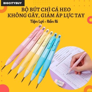 Bút chì Cá Heo (Bấm Thu Ngòi) Giúp Các Con Cầm Chuẩn Ngay Từ Khi Cầm Bút.