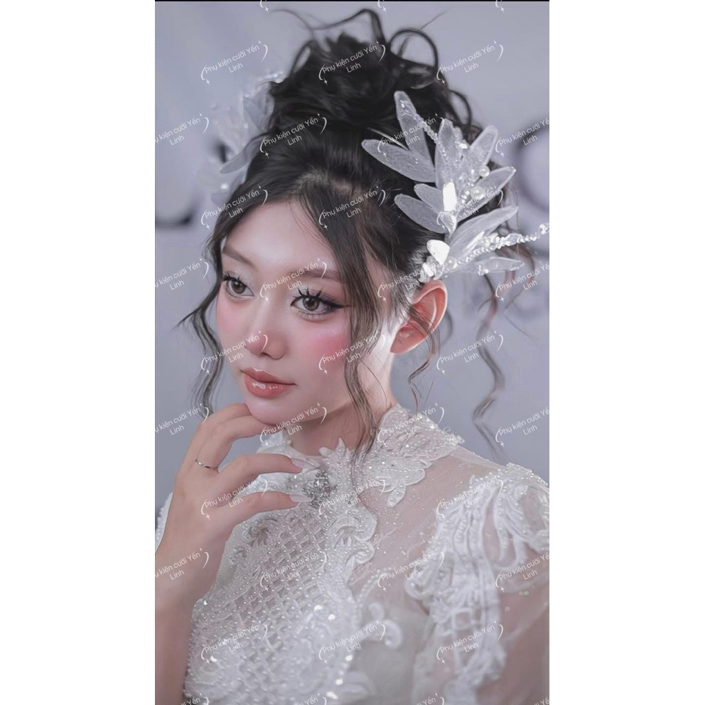 🔥🔥🔥Bờm tóc cô dâu kiểu mới-TN0936|PHUKIENCUOIYENLINH