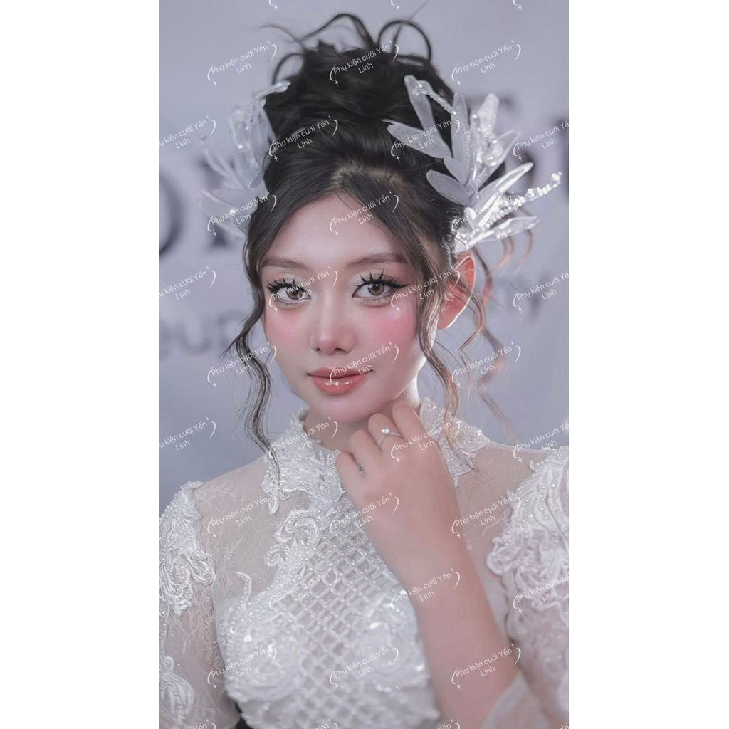 🔥🔥🔥Bờm tóc cô dâu kiểu mới-TN0936|PHUKIENCUOIYENLINH