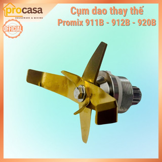 Cụm dao 6 cánh thay thế cho máy xay Promix PM-911B - 912B - 920B