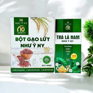 Bột gạo lức Như Ý 800g hỗ trợ giảm cân, lợi sữa, ăn kiêng lành mạnh
