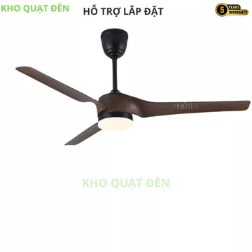 Quạt trần đèn 3 cánh decor chung cư phòng khách phòng ngủ,Quạt trần hiện đại có điều khiển từ xa chế độ đảo ngược
