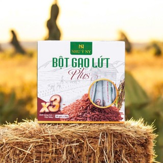 Bột gạo nứt Như Ý plus x3 hỗ trợ giảm cân, lợi sữa, thay thế bữa ăn hiệu quả