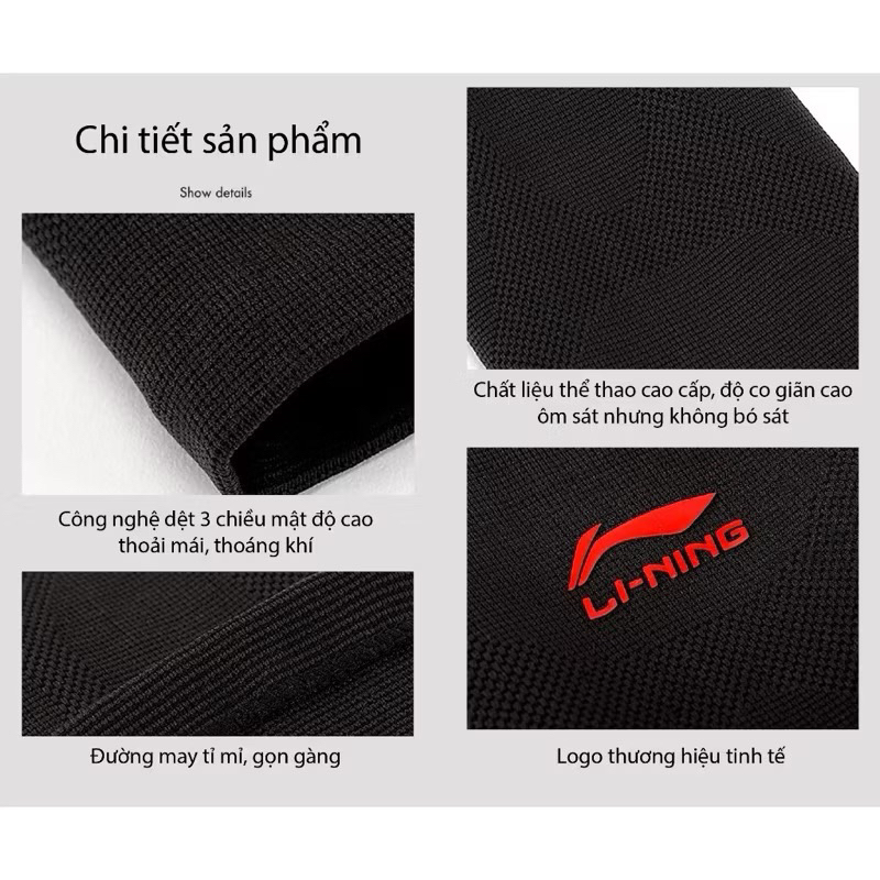 🆘Bảo vệ đầu gối chuyên dụng LI-NING AQAH224-1/LHAQ202