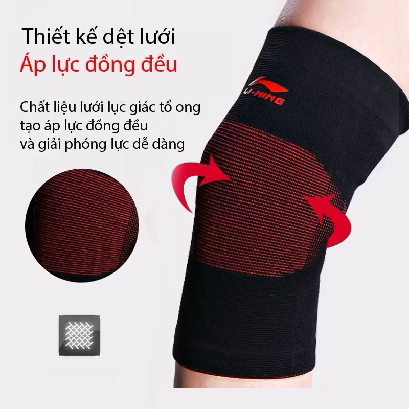 🆘Bảo vệ đầu gối chuyên dụng LI-NING AQAH224-1/LHAQ202