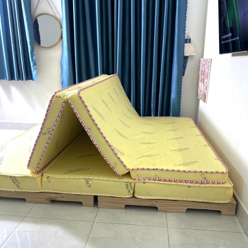 [HỎA TỐC] Nệm Gấp 3 cao su non American (Ép tổng hợp) đủ size (tặng 2 gối 40x60) | BigBuy360 - bigbuy360.vn