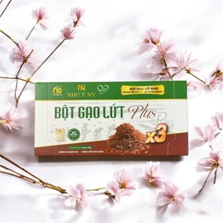 Bột gạo lứt Như Ý plus x3 hộp 20 gói hỗ trợ chế độ ăn kiêng, giảm cân, giảm mỡ hiệu quả