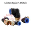 NỐI GÓC VUÔNG REN NGOÀI PL KHÍ NÉN, PHUN SƯƠNG ĐỦ CỠ ỐNG DÂY 6mm 8mm 10mm 12mm